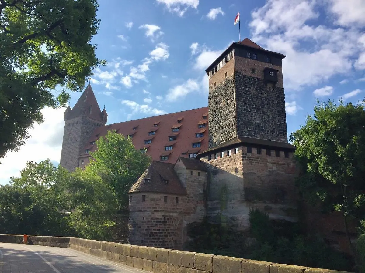 Daire Messeapartment An Der Altstadtmauer Nürnberg
